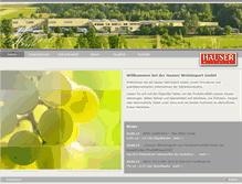 Tablet Screenshot of hauser-weine.de